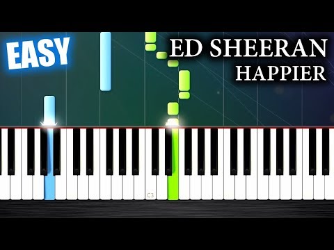 Happier - Ed Sheeran piano tutorial