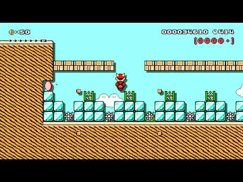 SMB3 2-4&FinalBoss(Master quest) by Nasetto BG - SUPER MARIO MAKER - NO COMMENTARY 1bd