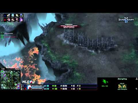 SC2 DongRaeGu vs Stardust Game 3 ZvP MLG Anaheim 2014 Starcraft 2 championship