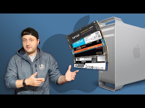 Mac Pro 2006-2012 (1,1-5,1) SATA / NVMe  SSD Upgrade and Storage Overview Part 1