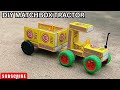 How To Make DIY Matchbox Tractor Torlley At Home DIY Mini Tractor At Home DIY Matchbox Tractor