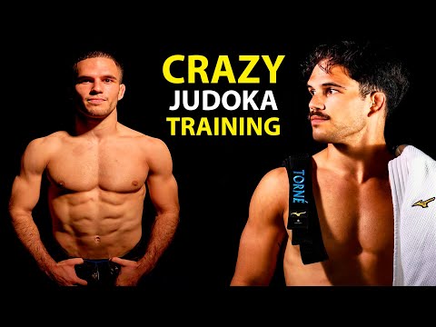 Crazy Judo Training of Powerful Spanish Judoka David Garcia Torne