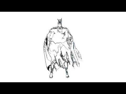 Processing Sketch #07 - "Batman" (Again)