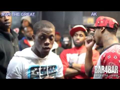 BAR4BAR RAP BATTLE LEAGUE PRESENTS MAR THE GREAT VS AK