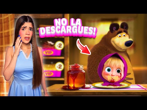BEAR hurt MASHA on the Masha and the Bear APP🫣⚠️ | Ani Cat😻