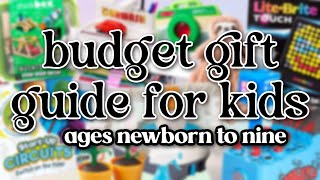 2024 Budget Gift Guide For Kids: Fun Gifts That Won't Break The Bank