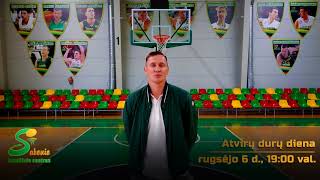 Paulius Jankūnas kviečia į Atvirų durų dieną Sabonio krepšinio centre