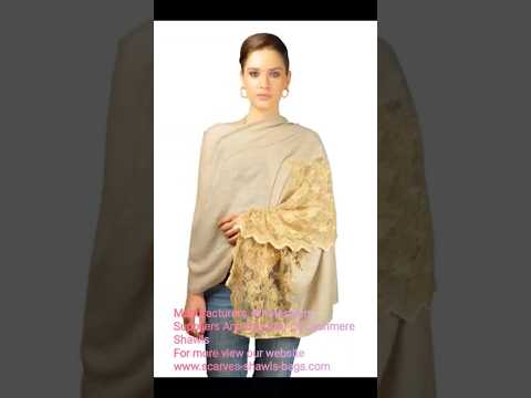 Cashmere Twill Weave Shawls