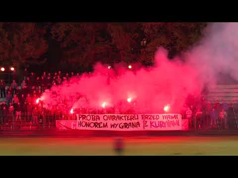 Mobilizacja kibiców Korony Kielce przed meczami z Wisłą Kraków 19.09.2017 r