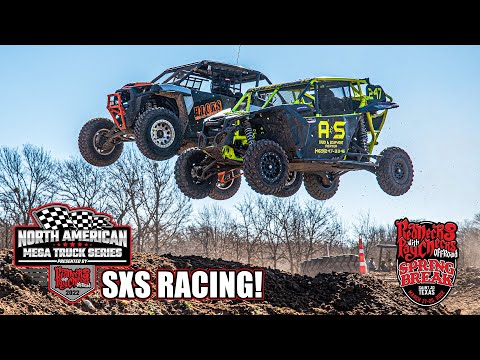 Rednecks with Paychecks Spring Break 2022 Pro Mega Truck Series SXS Racing Highlights
