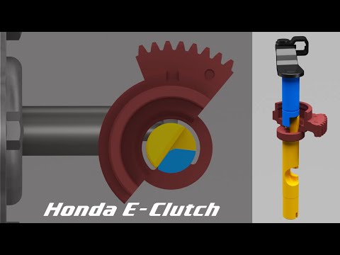 Honda E-Clutch Estructura y Control