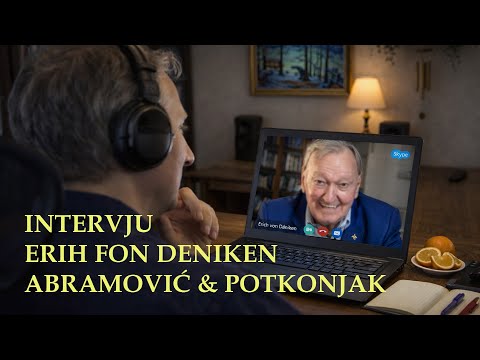 NEOBJAVLJENI INTERVJU! - Intervju sa Erihom fon Denikenom - Abramović, Potkonjak (Audio 2018)
