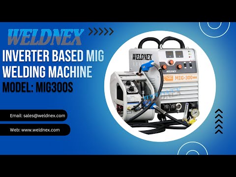 Inverter Based Mig Welding Machine 300 Amps IGBT Based Heavy Duty 3 Phase