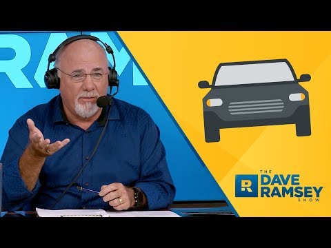Broke? Look In The Driveway! - Dave Ramsey Rant