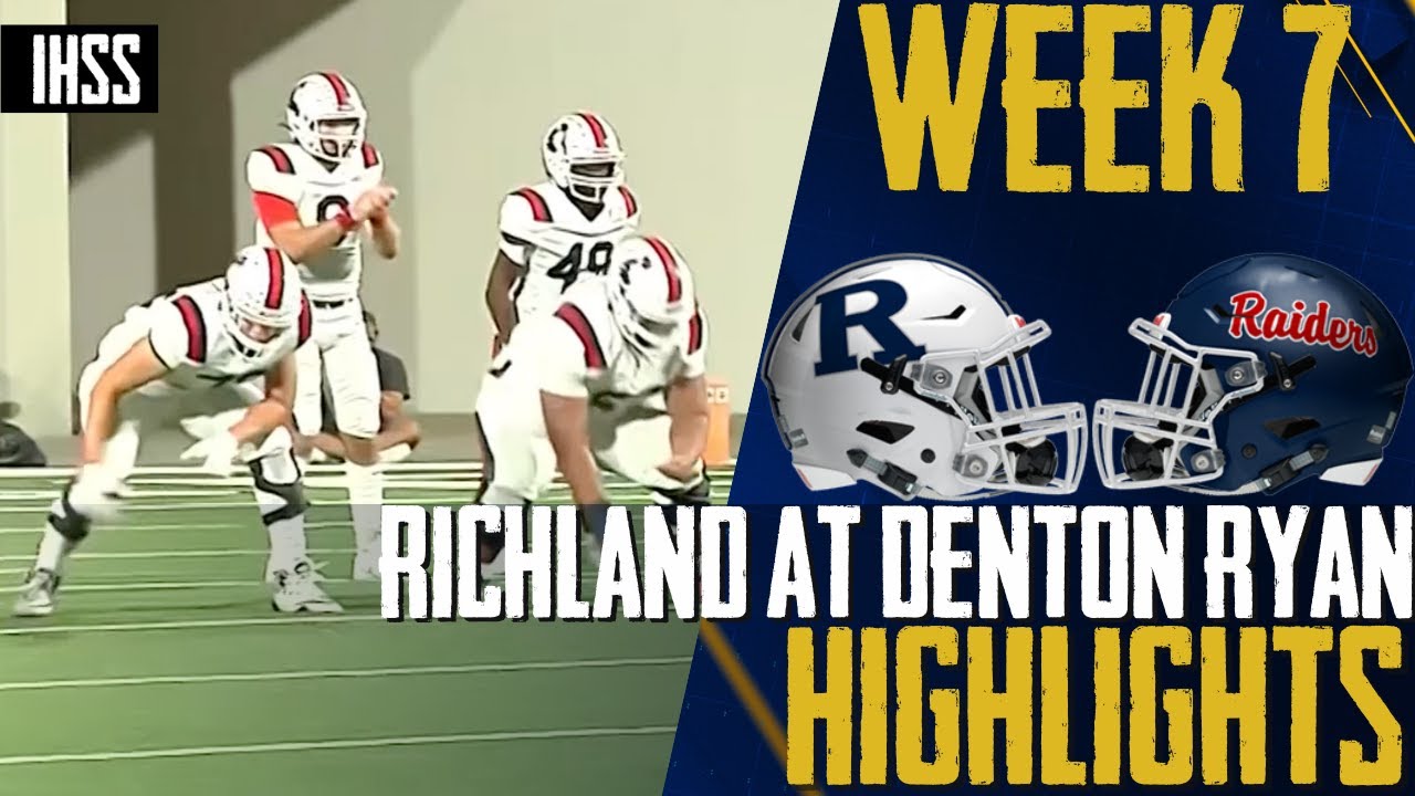 Ryan High Takes Down Undefeated Richland in Thrilling Division Game | Full Highlights