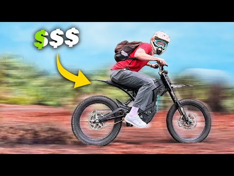 I Tried “BUDGET” Surron Suspension On My E-Ride Pro! (RFLOXA install and review)