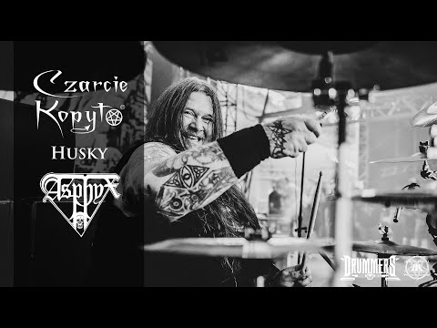 Czarcie Kopyto drum cam  - Husky ASPHYX  Vermin , Brutal Assault Festival 2025