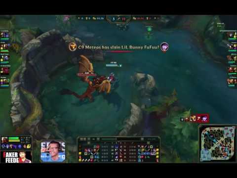 Hai vs Bjergsen Zed vs Twisted Fate Midlane Faker Feeder ✔146