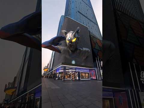 China 5D billboard are future 🤯🤯 #shorts #china