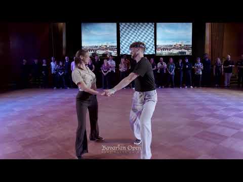 Victor Aitman & Kaja Wierucka - 4th place Advanced Jack&Jill Finals - Bavarian Open 2024