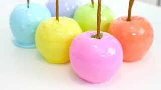 How to Make Rainbow Candy Apples | RECIPE