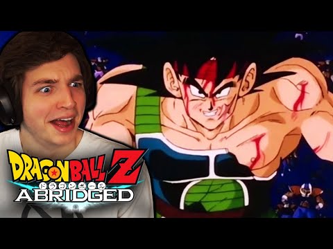 Bardock is INSANE... | DBZ: Abridged FIRST REACTION