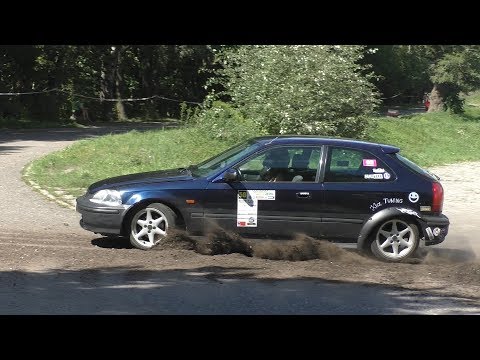 Szombierki Rally Cup 2019 - 3 runda | Krzyk Sandra / Mrowiec Wojciech - Honda Civic