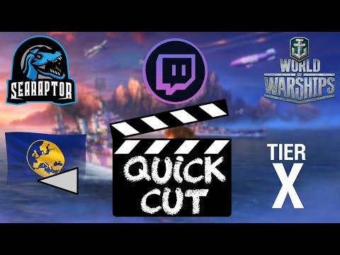 World of Warships - Quick Cut: Tier X Premium European Destroyer HSwMS Ragnar (Ranked Gameplay)