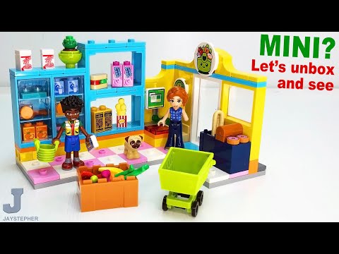 LEGO Friends 2026 Heartlake City Mini Supermarket 42680 Unboxing, Tour, & Review