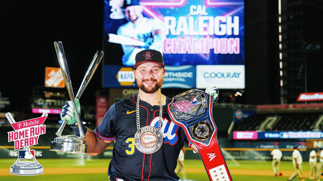 2025 MLB Home Run Derby (Cal Raleigh takes home the trophy in Atlanta!) 🍑💪