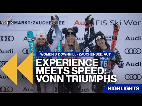 Experience Meets Speed: Vonn Triumphs | FIS Alpine