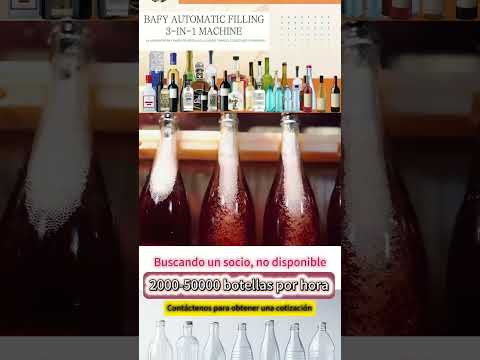 How do you maintain the elegance of each bubble? 🥂✨ With a precise filling machine. #machine #wine