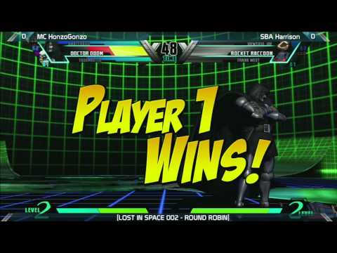 UMVC3: SBA Harrison vs MC HonzoGonzo - Round Robin - LOST IN SPACE 002