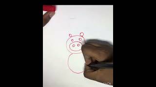 One Circle One Circle One Big Circle #shorts #viralshorts #tiktokviral #reels #drawing #pig