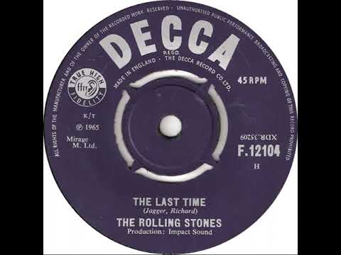 UK New Entry 1965 (55) The Rolling Stones - The Last Time