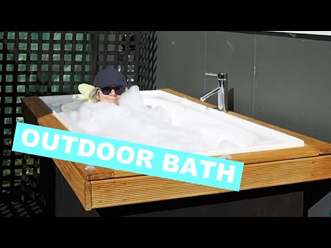 Building an Outdoor Bath | DIY01 | EP07