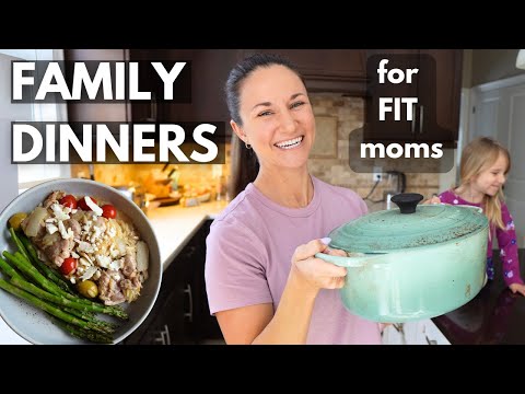 How I Feed My Family of 6 & Stay Fit (Kid-Approved Healthy Dinners!)