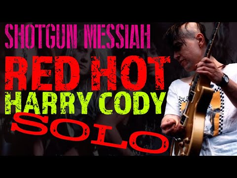 Harry Cody Guitar Solo / Video Demo - Red Hot by Shotgun Messiah