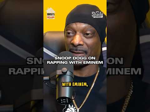 Snoop Dogg on Rapping with Eminem 🔥