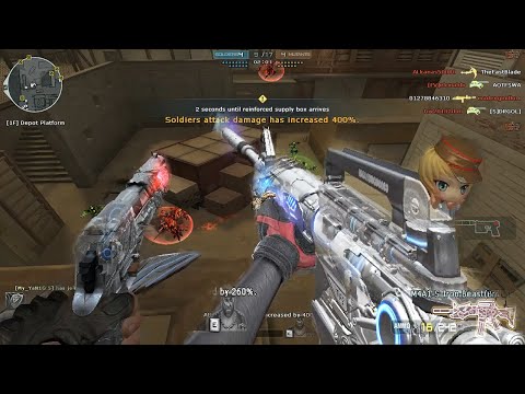 Crossfire NA ( Đột Kích ) 2.0 : M4A1 Iron Beast Brilliant - Hero Mode X - Zombie V4