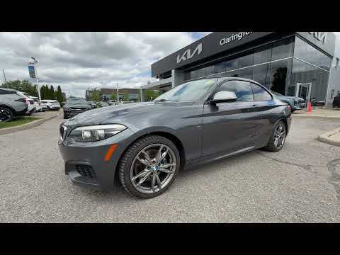 2018 BMW 2 Series in Gray for sale at Clarington Kia in Bowmanville, ON