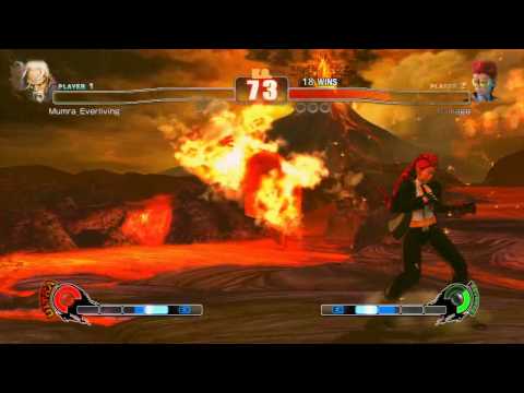 06 SF4 Mumra (gen) vs Raikage (C.Viper) using Sanwa GT-Y on TE stick