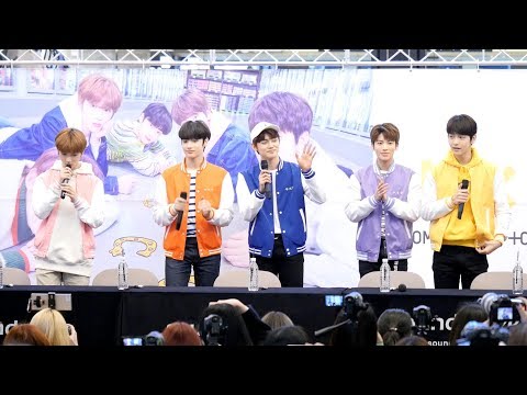 190317 투모로우바이투게더 (TXT) 팬사인회 입장 및 인사 멘트 [4K] 직캠 Fancam (분당AK플라자팬사인회) by Mera