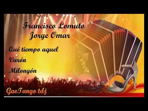 Tanda di milonga  Francisco Lomuto  Jorge Omar  1938 39