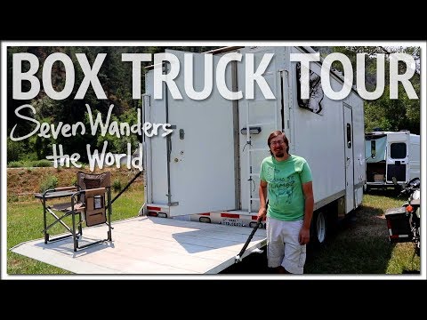 Brian's Box Truck RV Camper Conversion Tour E457