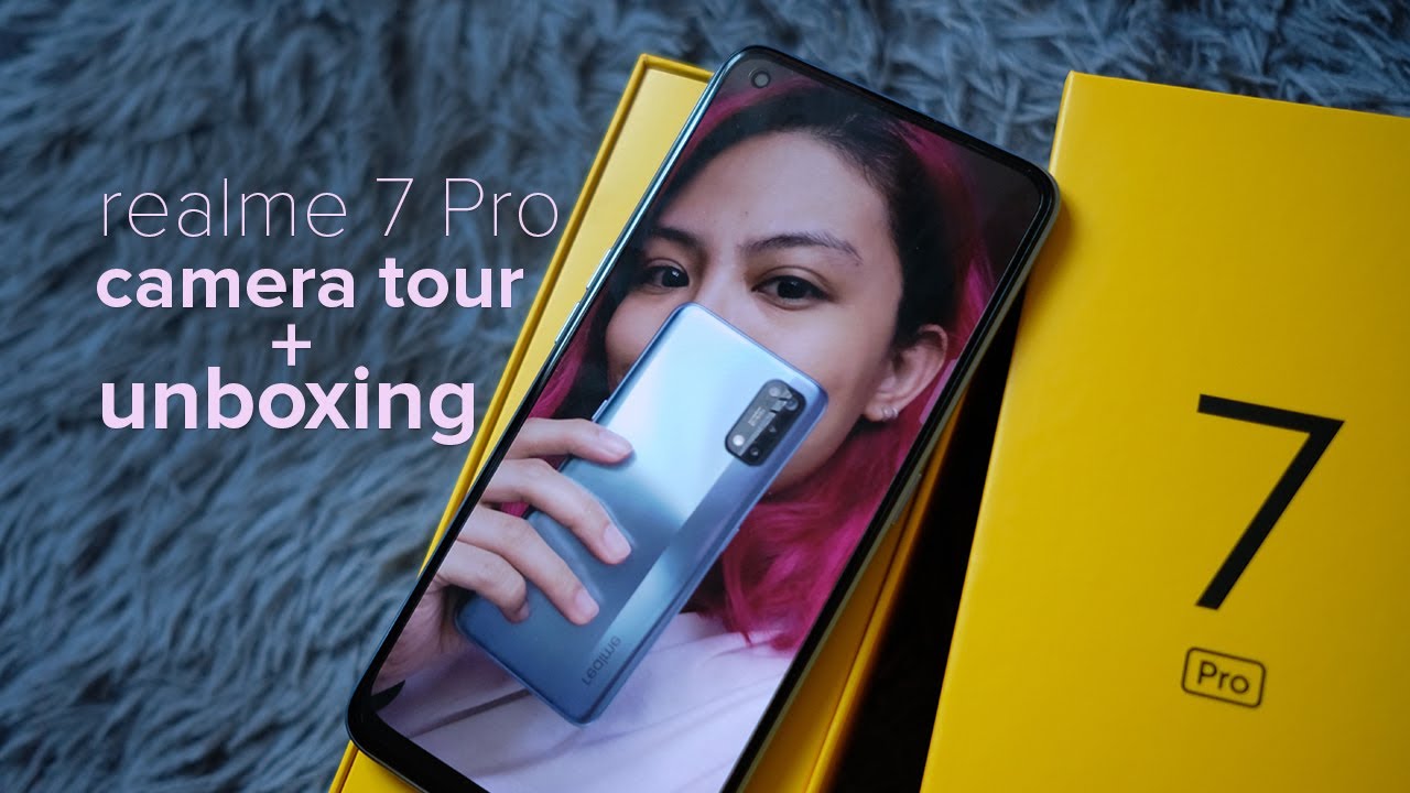 realme 7 Pro camera tour, unboxing & 7 min charge test