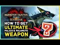 Monster Hunter Rise Sunbreak - How To Get The ULTIMATE Weapon For Your Palico & Palamute