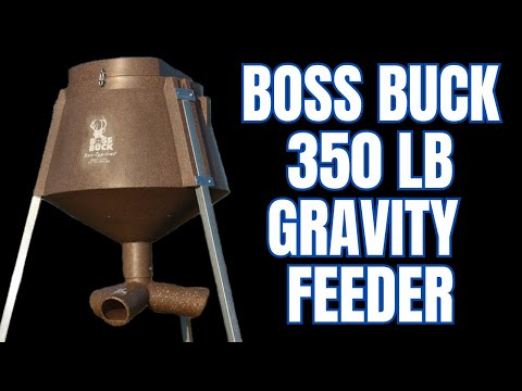 BOSS BUCK 350 LB Gravity Feeder