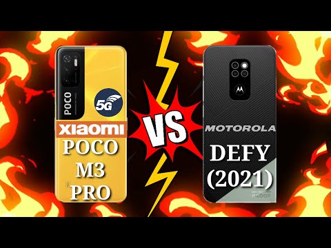 XIAOMI POCO M3 PRO VS MOTOROLA DEFY 2021 Which is BEST?