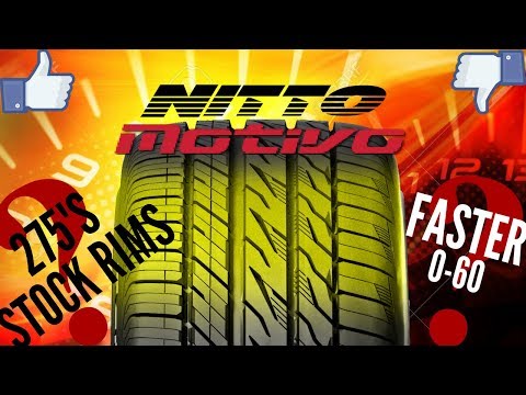 Nitto Motivo Review 2018-Wider Tires on a Challenger? Stock Rims?